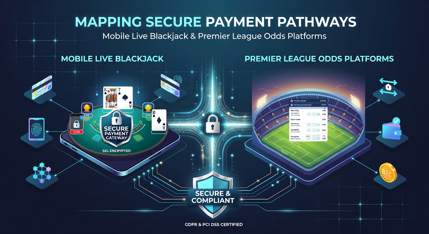 Secure payment pathways illustrated for mobile gaming and sports betting platforms
