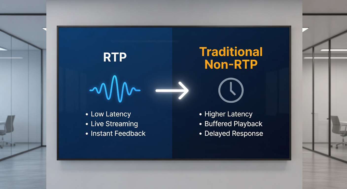 Comparison chart illustrating RTP percentages alongside low, medium, and high volatility payout distributions in slot games, with example win streaks visualized